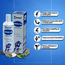 DEEMARK Set Of 4 Ortho Joints Pain Relief Oil - 100 ml Each image 5