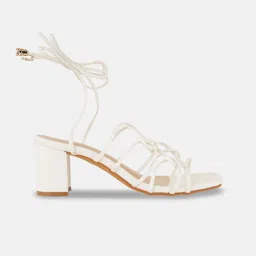 DressBerry PU Party Block Gladiators with Buckles image 5