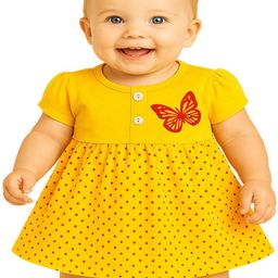 KidzzCart Polka Dot Print Fit & Flare Dress-picture-22