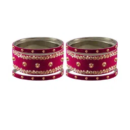 Vidhya Kangan Rani Stone Stud Brass Bangle-picture-40