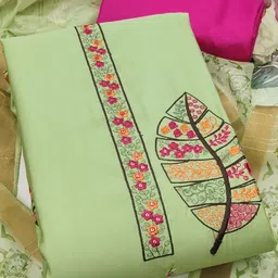 Maroosh Embroidered Pure Cotton Unstitched Dress Material-picture-20