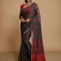 BENGAL HANDLOOM Woven Design Art Silk Taant Saree-image-85