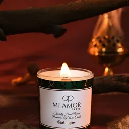 MI AMOR PARIS Oudh Zaafran Oudh - 1 Wick Candle Saffron Fragrance-picture-25