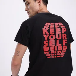 glitchez Savage Statement Printed Regular Fit T-shirt-picture-14
