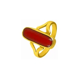 GenZcomplex Red Brass Finger Ring-image-81