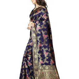 SAREEFLAME Woven Design Zari Banarasi Saree image 3