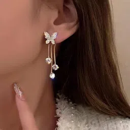 DressBerry Gold-Plated Drop Earrings-picture-37