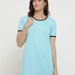 DDASPRATION Women Solid T-shirt-image-8