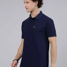 Lux Cozi Men Pack Of 2 Polo Collar Short Sleeves Lounge T-shirts image 2