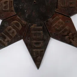 Exotic India Star Matte Wall Hanging Decor - 17 In image 2