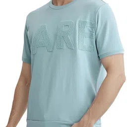 RARE RABBIT Men Printed Pockets T-shirt image 4