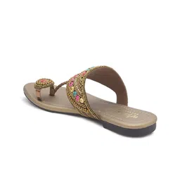 WALK N STYLE COLLECTION Women Embellished Open Toe Flats image 2