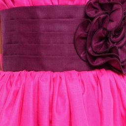 Pink Chick Colourblocked Fit & Flare Dress-picture-38