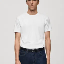 MANGO MAN Slim Fit T-shirt image 1