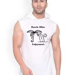 FABSTIEVE Printed Cotton Hooded Neck Basic Gym-Vest GYM_Vest_print-106_GYM_Vest M-picture-25