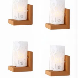 SOMIL White Glass Cylinder Printed Wall Lamps-picture-19
