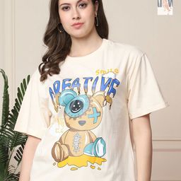 Dreambe Women Printed T-shirt-picture-35
