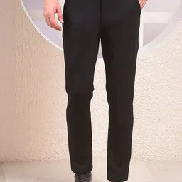 Crimsoune Club Men Slim Fit Mid-Rise Chinos Trousers-picture-26