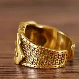 VS Unique Collection Golden Adjustable Playing Cards Thumb Finger Ring-picture-20