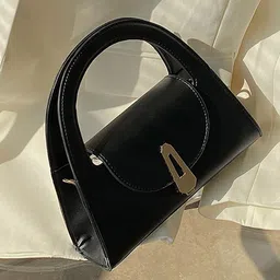 StyleCast x Revolte PU Satchel with Applique-picture-13