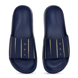 HRX by Hrithik Roshan Men Printed Sliders image 3