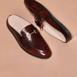 dmodot Men Leather Driving Shoes image 4