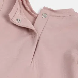 Chicco Girls Graphic Printed Round Neck T-shirt image 3