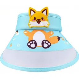 ketkar Unisex Kids Printed Visor Cap-image-75