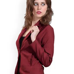Moda Rapido Single Breasted Lapel Collar Blazer image 5