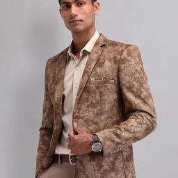 AD By Arvind Tailored Fit Single Breasted Blazer image 1