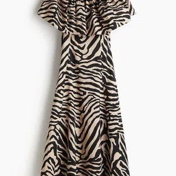 H&M Flounced Off-The-Shoulder Dress image 5