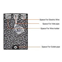 The Furnishing Tree Black Printed Washing Machine Cover image 2