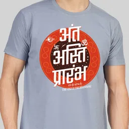 Greylongg Men Typography Printed Pockets T-shirt image 5