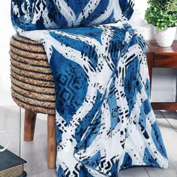 REALDREAM Blue Mild Winter 300 GSM Single Bed Dohar Cover-image-63