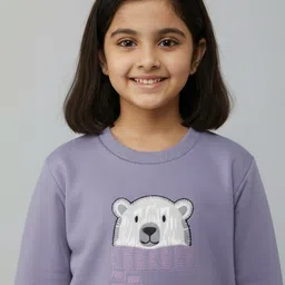 kidoz Girls Printed Sweatshirt image 2