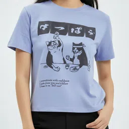 glitchez Graphic Printed Pure Cotton T-shirt image 3