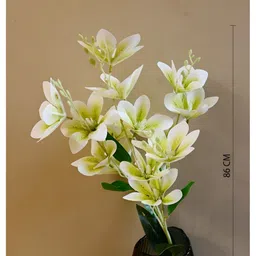 Blooming Floret Olive Green 1 Pieces Magnolia Artificial Flower image 2