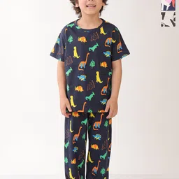 Anthrilo Boys Pack of 3 Short Sleeves Pyjama Sets-picture-11