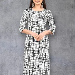 MANTRA DESIGNER Women Black Polyester Kurtas-image-68