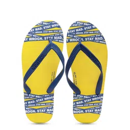 WROGN Men Printed Open Toe T-Strap Flats image 3