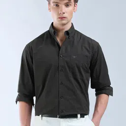 Flying Machine Men Classic Opaque Casual Shirt-image-89