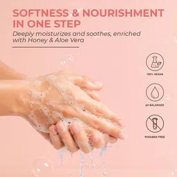 The Love Co Honey Storys Hand Wash With Tap Pump - 250 ml image 5