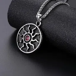 kazare Rhodium-Plated Pendant image 2