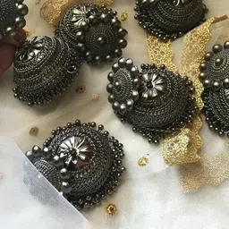 JMBW INTERNATIONAL Contemporary Jhumkas Earrings-image-45