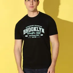 WOOSTRO Men Typography Printed Slim Fit T-shirt-picture-31
