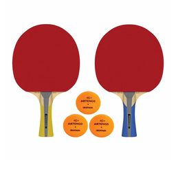 PONGORI By Decathlon TTR 100 5-Pcs Wooden Table Tennis Racket & Balls-picture-14