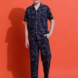 Lil Tomatoes Boys Printed Night suit-picture-50