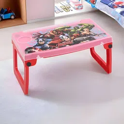 Kuber Industries Red & Pink Printed Study Table-picture-49