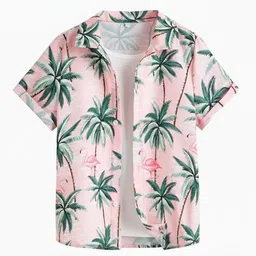 BAESD Boys Printed Casual Shirt image 5