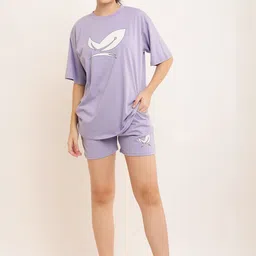 PRIYA POINT Women Printed Night suit-picture-34